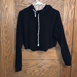 Crop Hoodie Top
